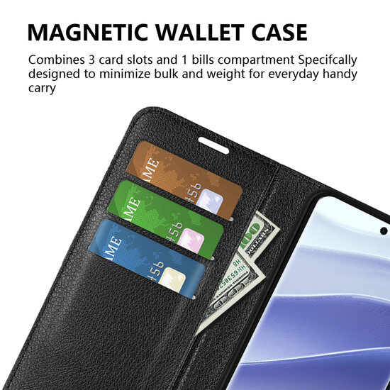 Xiaomi Redmi Note 14 Pro 5G Hoesje - MobyDefend Kunstleren Wallet Book Case (Sluiting Voorkant) - Bruin