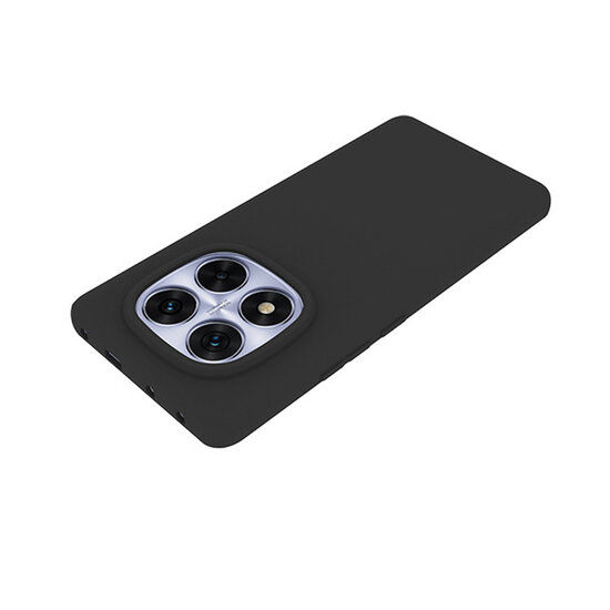Xiaomi Redmi Note 14 Pro 5G Hoesje - MobyDefend TPU Backcover - Mat Zwart
