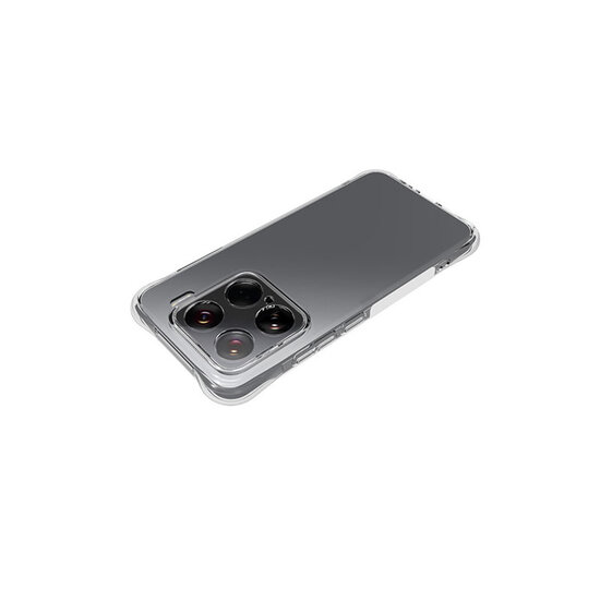 Xiaomi 15 Hoesje - MobyDefend Transparante Shockproof TPU Backcover - Verstevigde Hoeken - Volledig Doorzichtig