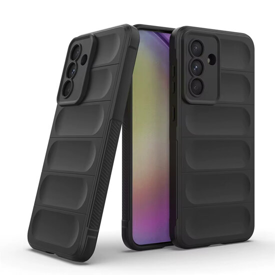 Samsung Galaxy A36 / Galaxy A56 Hoesje - MobyDefend TPU Gripcase - Paars