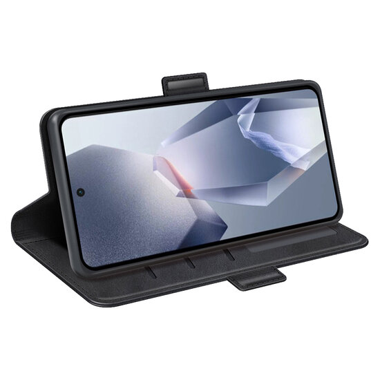 OnePlus 13R Hoesje - MobyDefend Luxe Wallet Book Case (Sluiting Zijkant) - Zwart