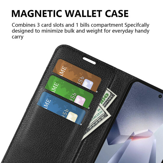 OnePlus 13R Hoesje - MobyDefend Kunstleren Wallet Book Case (Sluiting Voorkant) - Bruin