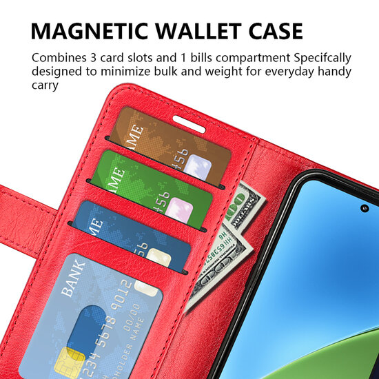 Xiaomi 15 Hoesje - MobyDefend Wallet Book Case (Sluiting Achterkant) - Zwart