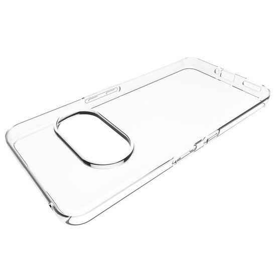Nothing Phone (3a) Hoesje - MobyDefend Transparante TPU Backcover - Volledig Doorzichtig