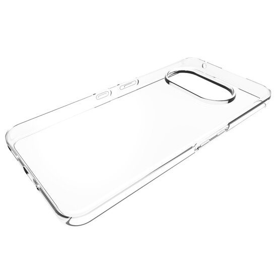 Nothing Phone (3a) Hoesje - MobyDefend Transparante TPU Backcover - Volledig Doorzichtig