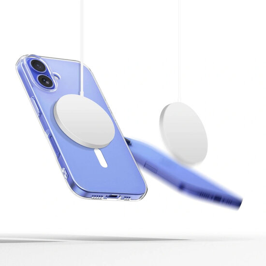iPhone 16 Hoesje - Tech-Protect FlexAir MagSafe Case - Transparant