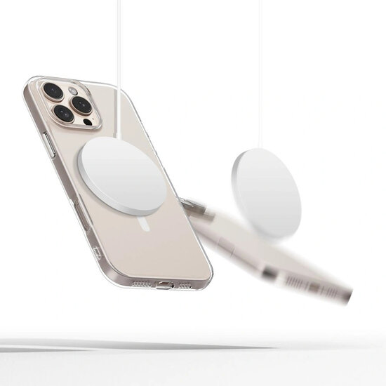 iPhone 16 Pro Hoesje - Tech-Protect FlexAir MagSafe Case - Transparant