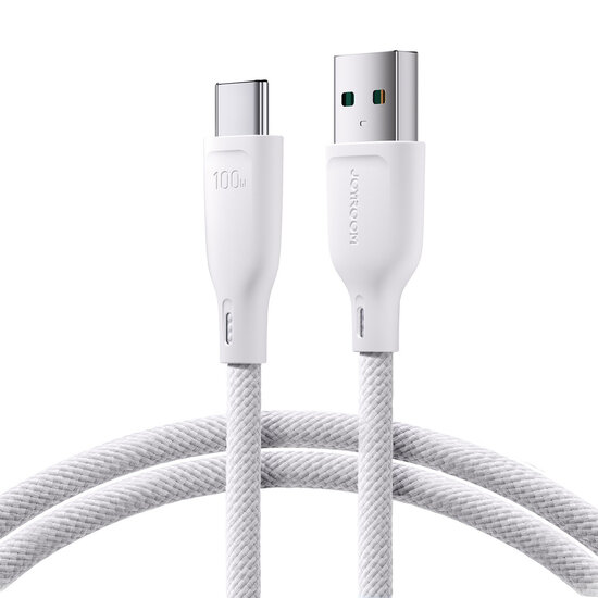 Joyroom USB-A naar USB-C kabel - 1 Meter - Wit