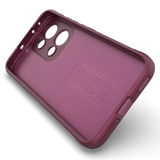 Oppo Reno13 Hoesje - MobyDefend TPU Gripcase - Donkerpaars