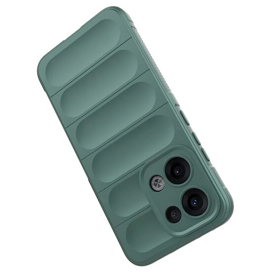 Oppo Reno13 Hoesje - MobyDefend TPU Gripcase - Groen