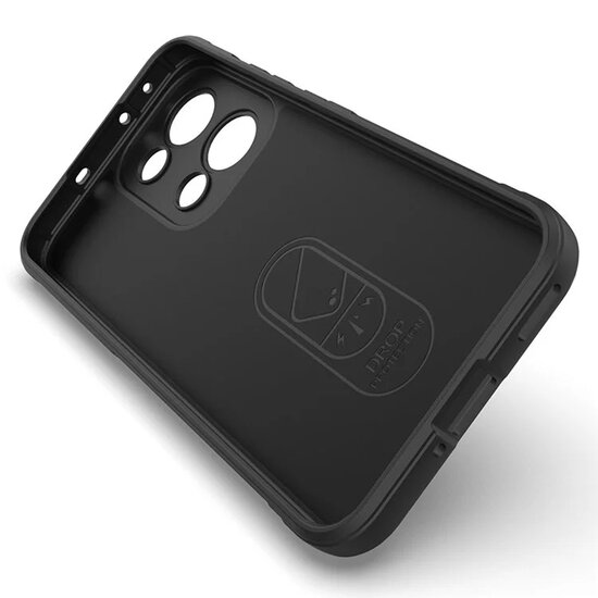 Oppo Reno13 Hoesje - MobyDefend TPU Gripcase - Zwart