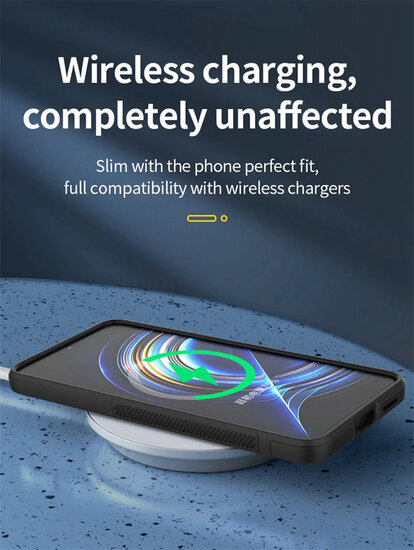 Samsung Galaxy S25 Edge Hoesje - MobyDefend TPU Gripcase - Donkerpaars