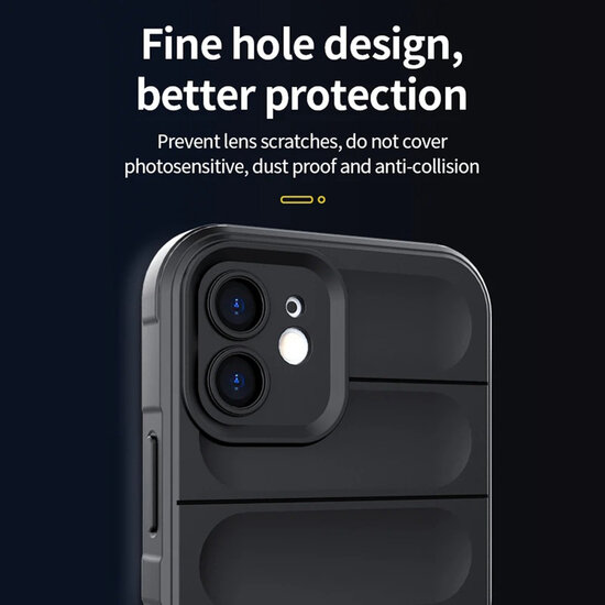Nothing Phone (3a) Hoesje - MobyDefend TPU Gripcase - Donkerpaars