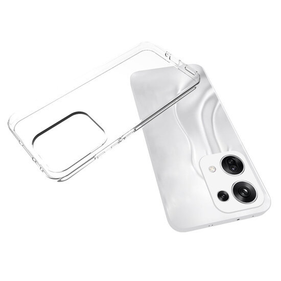 Oppo Reno13 Hoesje - MobyDefend Transparante TPU Backcover - Volledig Doorzichtig