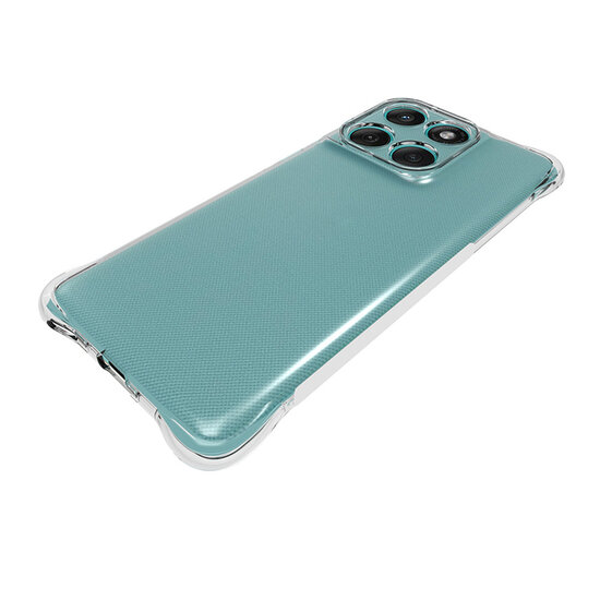 Motorola Edge 60 / Motorola Edge 60 Fusion Hoesje - MobyDefend Transparante Shockproof TPU Backcover - Verstevigde Hoeken - Volledig Doorzichtig