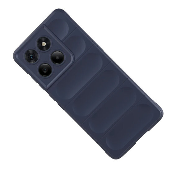 Motorola Edge 60 / Motorola Edge 60 Fusion Hoesje - MobyDefend TPU Gripcase - Donkerpaars