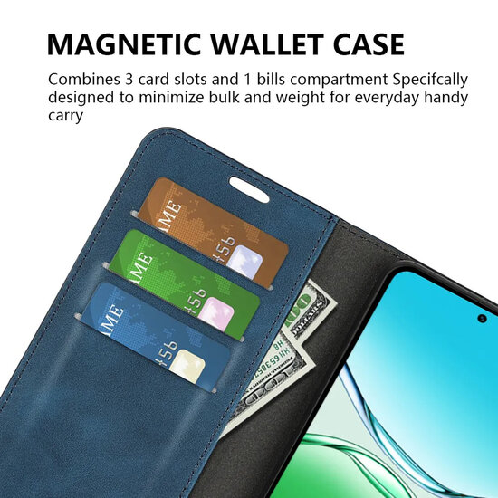Oppo A5 5G Hoesje - MobyDefend Luxe Wallet Bookcase (Magnetische Sluiting) - Roze