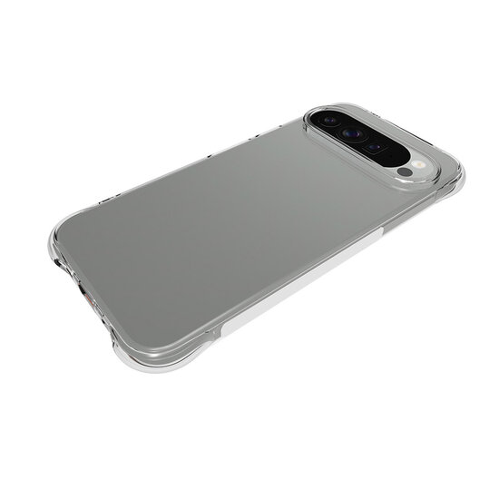 Google Pixel 10 Pro XL Hoesje - MobyDefend Transparante Shockproof TPU Backcover - Verstevigde Hoeken - Volledig Doorzichtig