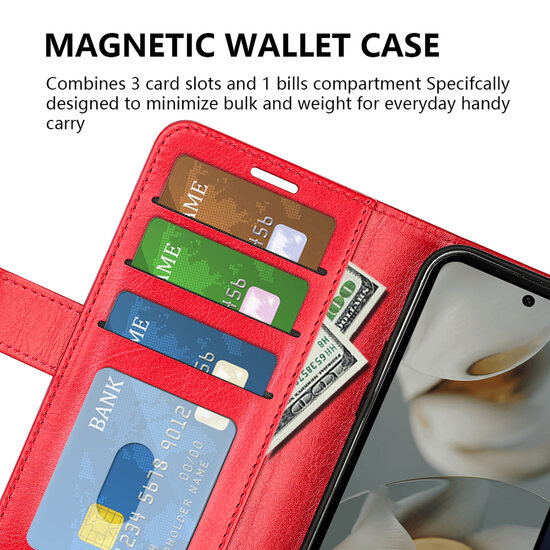 Google Pixel 10 Pro XL Hoesje - MobyDefend Wallet Book Case (Sluiting Achterkant) - Bruin