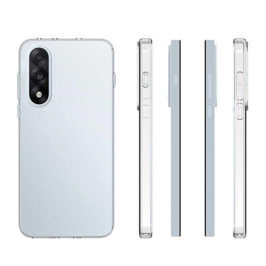 OnePlus Nord 5 Hoesje - MobyDefend Transparante TPU Backcover - Volledig Doorzichtig