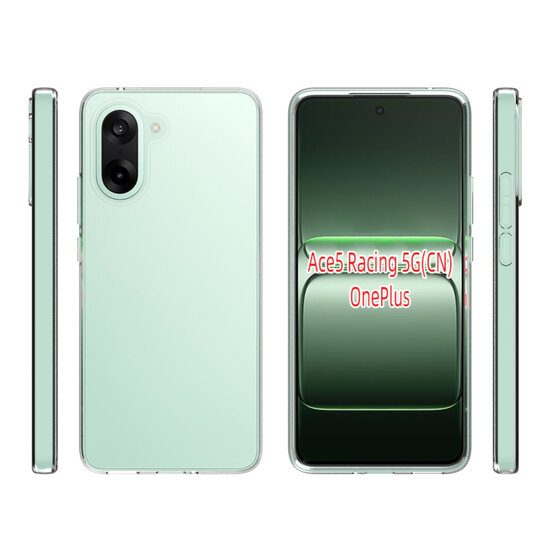 OnePlus Nord CE 5 Hoesje - MobyDefend Transparante TPU Backcover - Volledig Doorzichtig