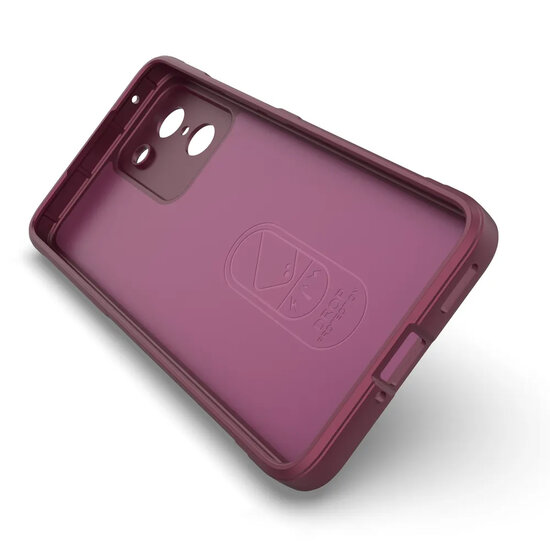 OnePlus Nord CE 5 Hoesje - MobyDefend TPU Gripcase - Donkerpaars