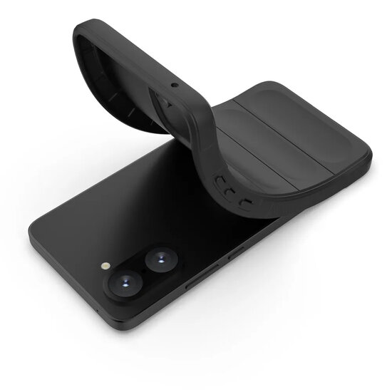 OnePlus Nord CE 5 Hoesje - MobyDefend TPU Gripcase - Zwart