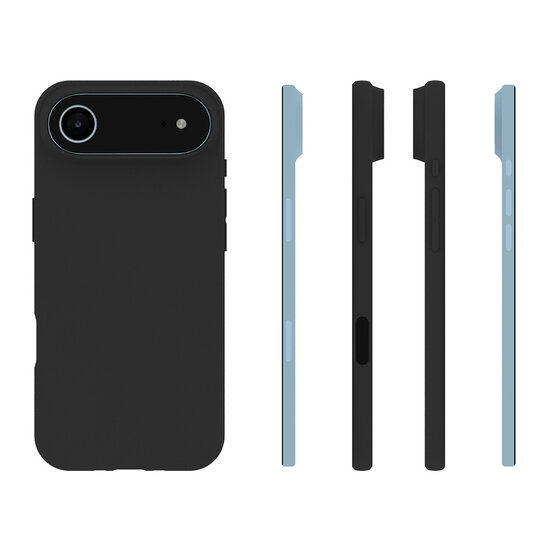 iPhone Air Hoesje - MobyDefend TPU Backcover - Mat Zwart