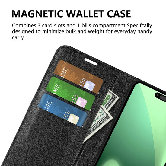 iPhone 17 Pro Max Hoesje - MobyDefend Kunstleren Wallet Book Case (Sluiting Voorkant) - Rood