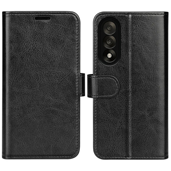 OnePlus Nord 5 Hoesje - MobyDefend Wallet Book Case (Sluiting Achterkant) - Zwart
