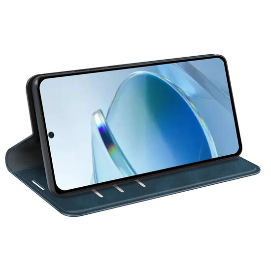 Xiaomi Redmi 15C 5G Hoesje - MobyDefend Luxe Wallet Bookcase (Magnetische Sluiting) - Blauw