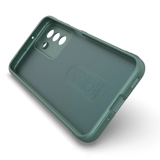 Samsung Galaxy A17 / A18 Hoesje - MobyDefend TPU Gripcase - Groen