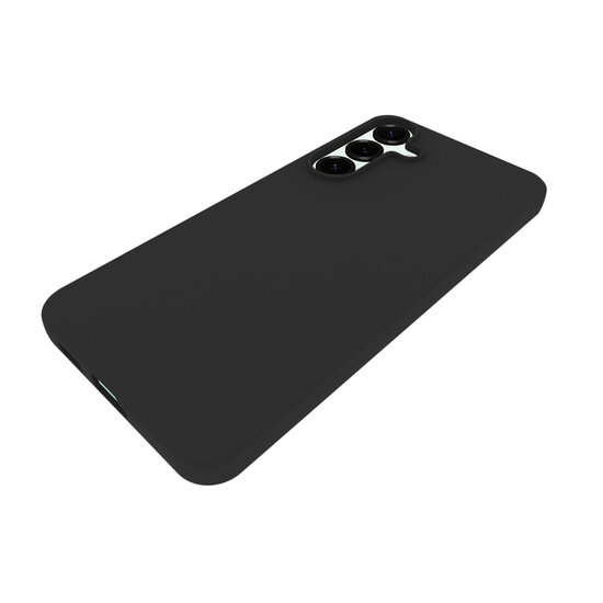 Samsung Galaxy S25 FE Hoesje - MobyDefend TPU Backcover - Mat Zwart
