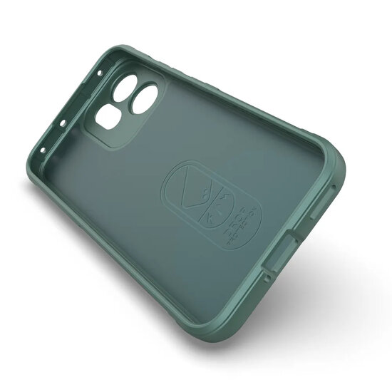 Oppo Reno14 Hoesje - MobyDefend TPU Gripcase - Groen