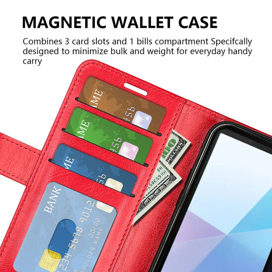 Sony Xperia 10 VII Hoesje - MobyDefend Wallet Book Case (Sluiting Achterkant) - Bruin