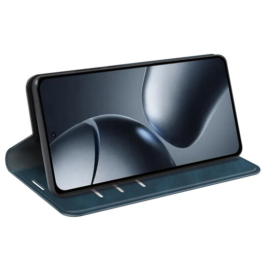 Xiaomi 15T Hoesje - MobyDefend Luxe Wallet Bookcase (Magnetische Sluiting) - Blauw