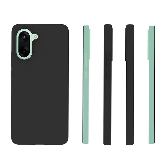 OnePlus Nord CE 5 Hoesje - MobyDefend TPU Backcover - Mat Zwart