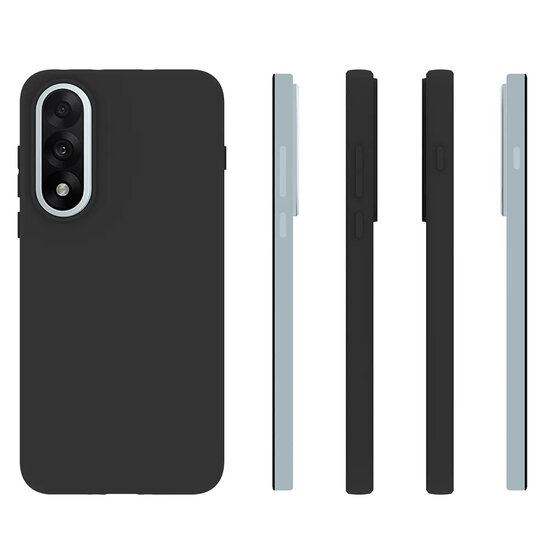 OnePlus Nord 5 Hoesje - MobyDefend TPU Backcover - Mat Zwart