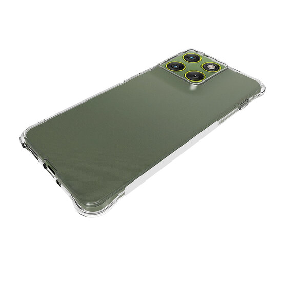 Motorola Edge 70 Hoesje - MobyDefend Transparante Shockproof TPU Backcover - Verstevigde Hoeken - Volledig Doorzichtig