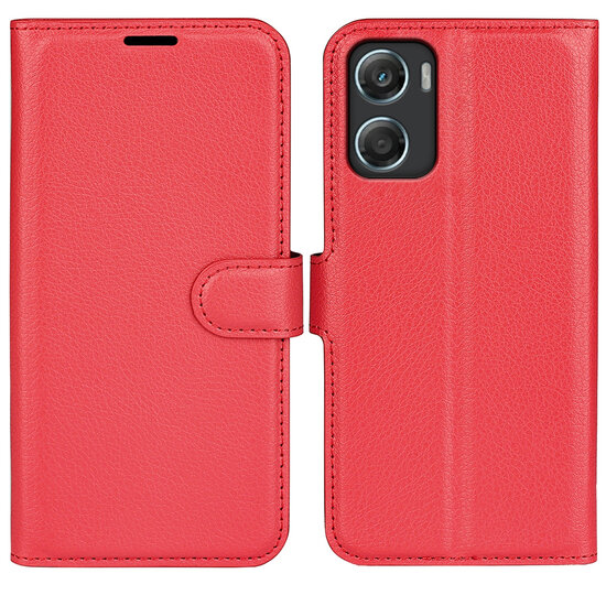 Motorola Moto G06 / Motorola Moto G06 Power Hoesje - MobyDefend Kunstleren Wallet Book Case (Sluiting Voorkant) - Rood