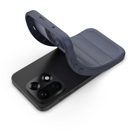 OnePlus 15 Hoesje - MobyDefend TPU Gripcase - Blauw