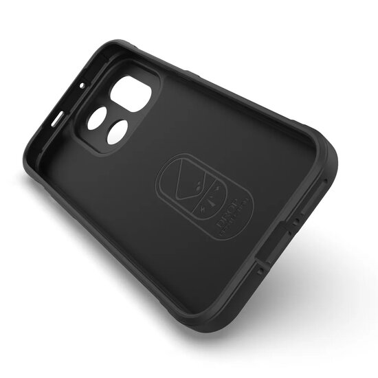 OnePlus 15 Hoesje - MobyDefend TPU Gripcase - Zwart