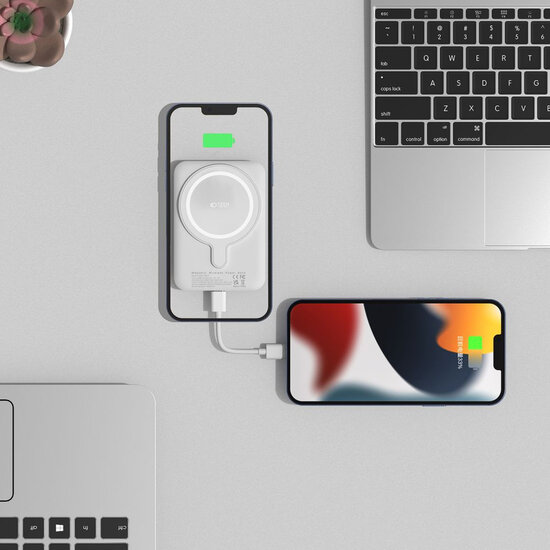 Tech-Protect MagSafe Powerbank - 5000mAh - Wit