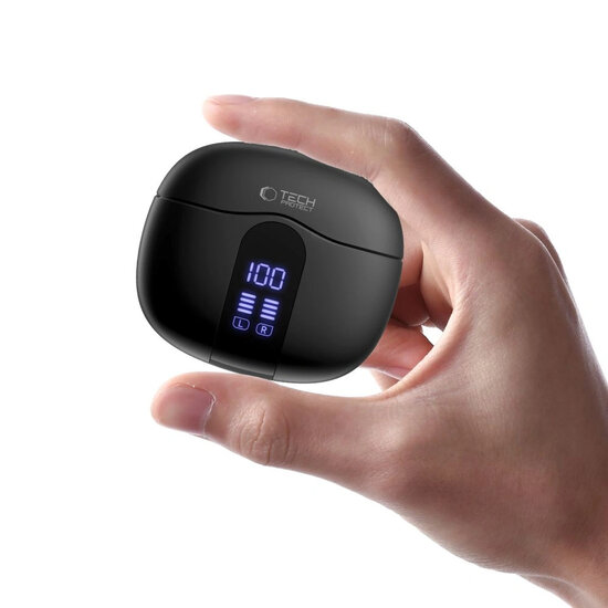 Tech-Protect Ultraboost TWS Earphone Core G2 - Zwart