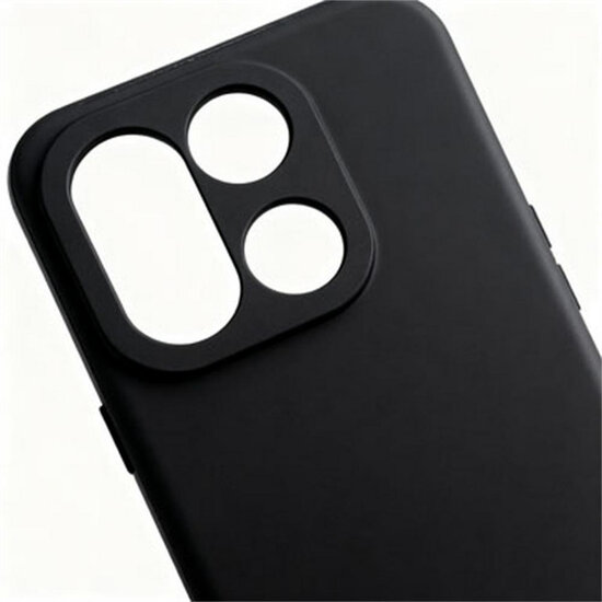 OnePlus 15 Hoesje - MobyDefend TPU Backcover - Mat Zwart