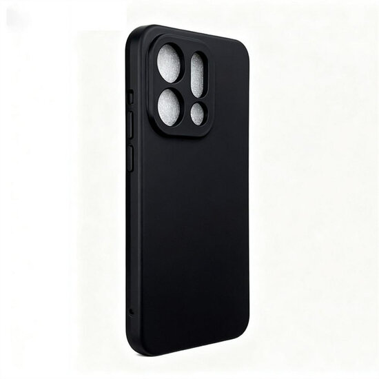 Oppo Find X9 Hoesje - MobyDefend TPU Backcover - Mat Zwart