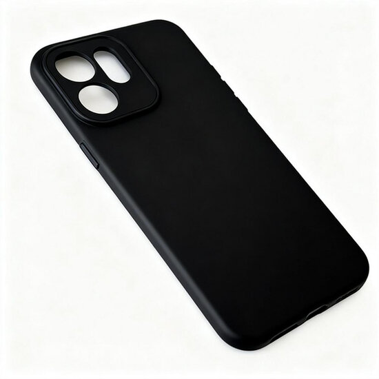 Oppo Reno14 F / Oppo Reno14 FS  Hoesje - MobyDefend TPU Backcover - Mat Zwart