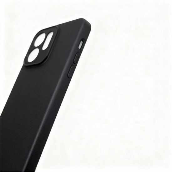 Oppo Reno14 F / Oppo Reno14 FS  Hoesje - MobyDefend TPU Backcover - Mat Zwart