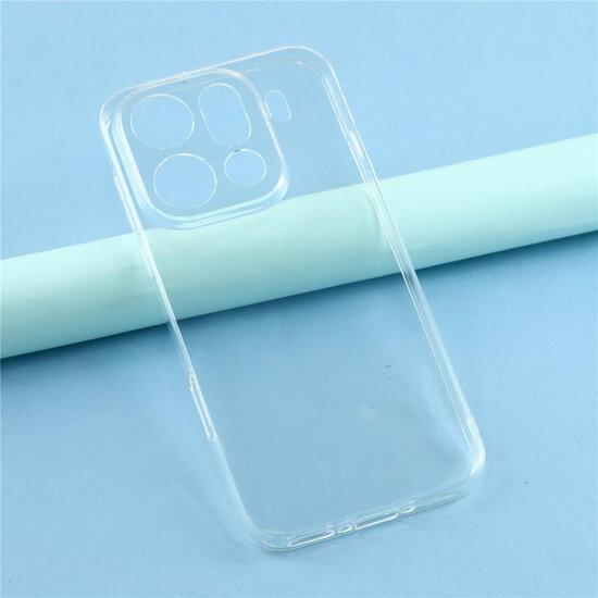 Oppo Find X9 Hoesje - MobyDefend Transparante TPU Backcover - Volledig Doorzichtig