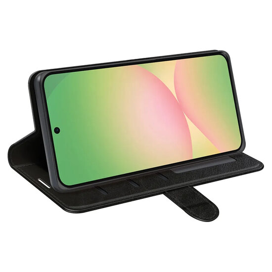 Samsung Galaxy A57 Hoesje - MobyDefend Wallet Book Case (Sluiting Achterkant) - Zwart